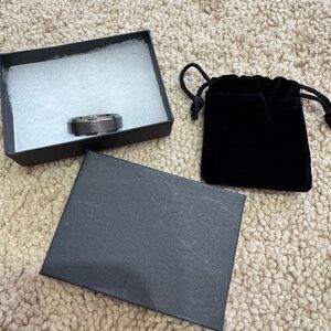 Men's tungsten Ring